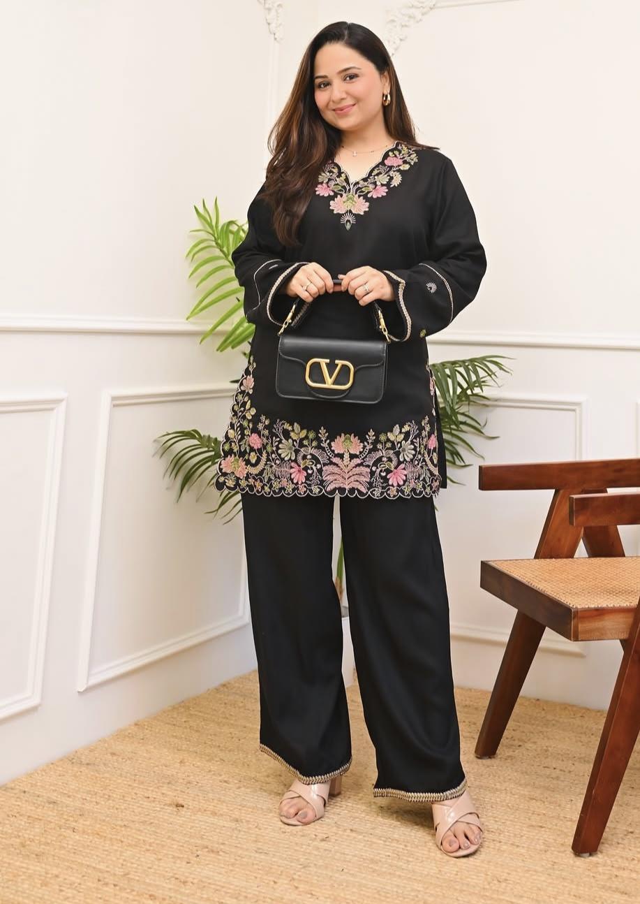 Designer Embroidered Co-Ord Set for Women