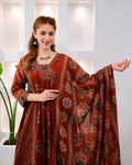 Premium Festive Anarkali 3-Piece Suit