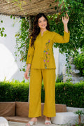Green Handwork Co-ord Set