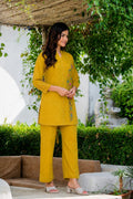 Green Handwork Co-ord Set