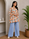 Gray Alia Cut Top